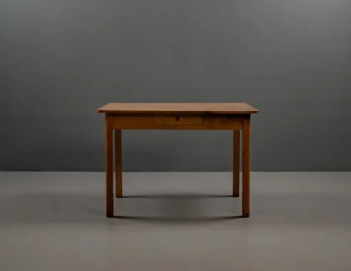 Pamono Bauhaus Table Made of Beech Wood with Linoleum, 1930s Clearance