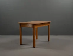 Pamono Bauhaus Table Made of Beech Wood with Linoleum, 1930s Clearance