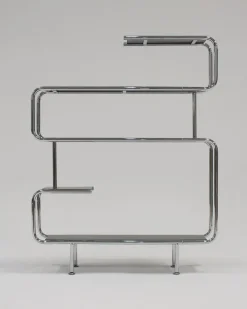 Pamono Bauhaus Tubular Shelving Unit, 1970s Outlet