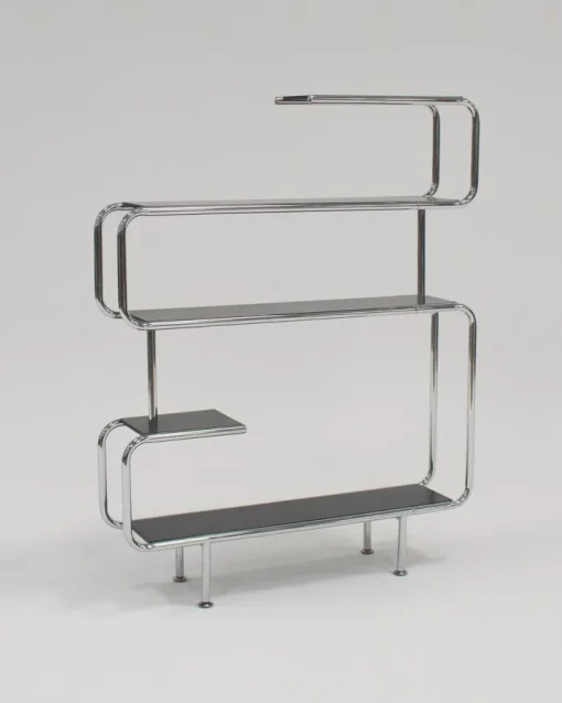 Pamono Bauhaus Tubular Shelving Unit, 1970s Outlet