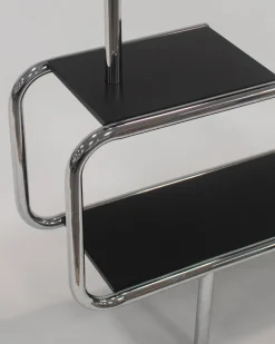 Pamono Bauhaus Tubular Shelving Unit, 1970s Outlet