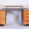 Pamono Bauhaus Writing Desk in Beech by Robert Slezak, 1930s Hot