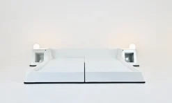 Pamono Bed attributed to Marc Held for Prisunic, 1970s Outlet