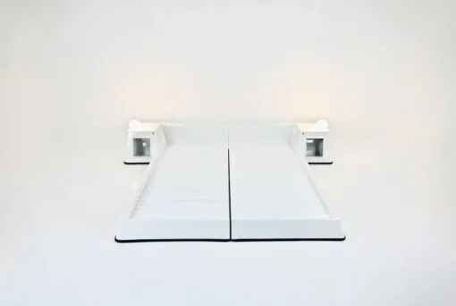Pamono Bed attributed to Marc Held for Prisunic, 1970s Outlet