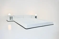 Pamono Bed attributed to Marc Held for Prisunic, 1970s Outlet