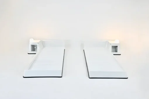 Pamono Bed attributed to Marc Held for Prisunic, 1970s Outlet