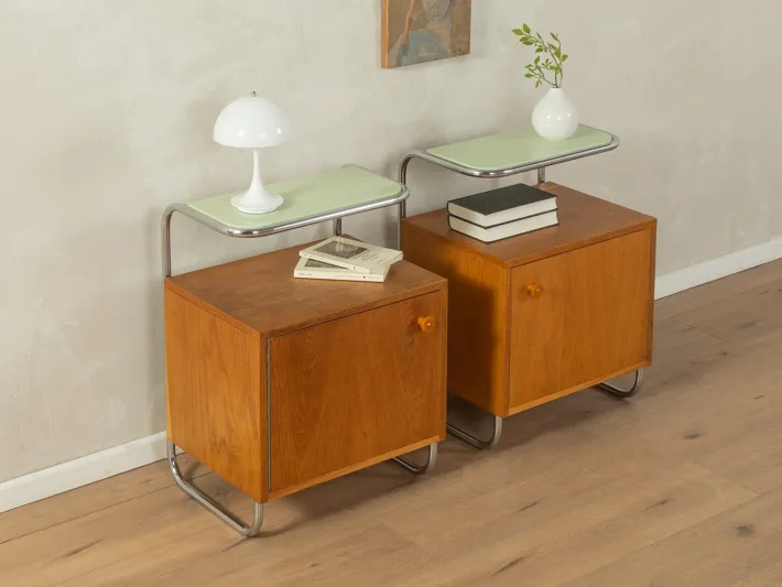 Pamono Bedside Tables from Kovona, 1930s, Set of 2 Discount