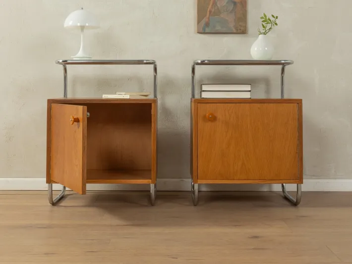 Pamono Bedside Tables from Kovona, 1930s, Set of 2 Discount