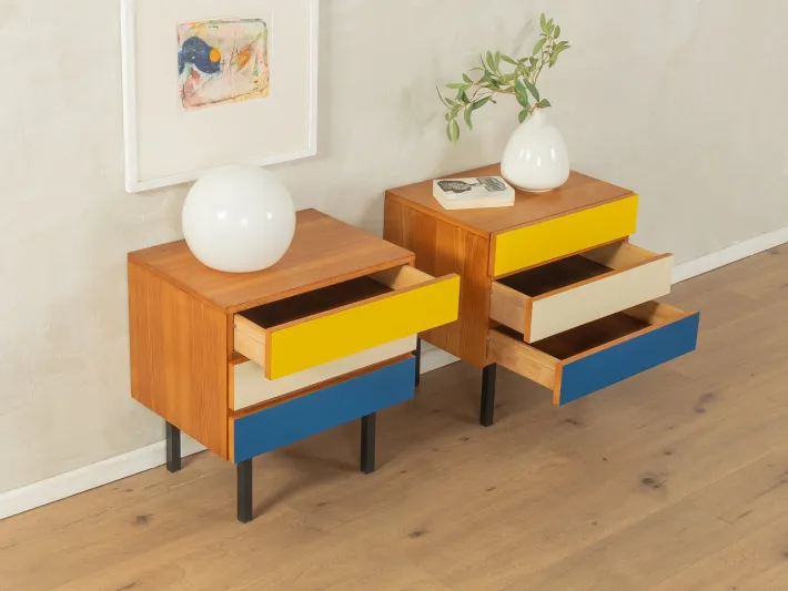 Pamono Bedside Tables from Musterring, 1960s, Set of 2