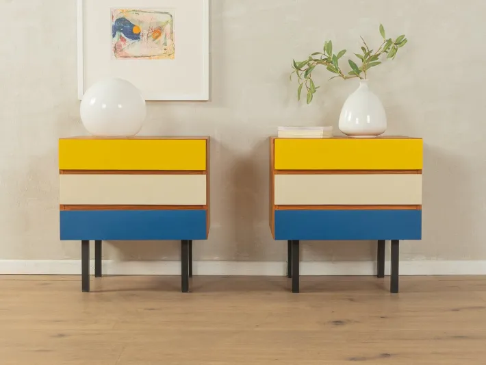 Pamono Bedside Tables from Musterring, 1960s, Set of 2