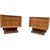 Pamono Bedside Tables in the style of Osvaldo Borsani, 1960s, Set of 2 New