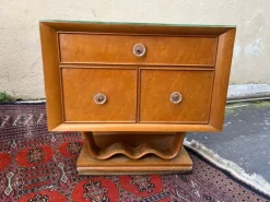 Pamono Bedside Tables in the style of Osvaldo Borsani, 1960s, Set of 2 New