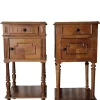 Pamono Bedside Tables in Walnut, Set of 2 Sale