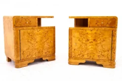 Pamono Bedside Tables, Poland, 1940s, Set of 2 Discount