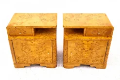 Pamono Bedside Tables, Poland, 1940s, Set of 2 Discount