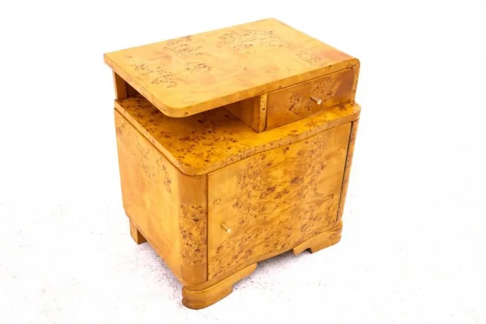 Pamono Bedside Tables, Poland, 1940s, Set of 2 Discount