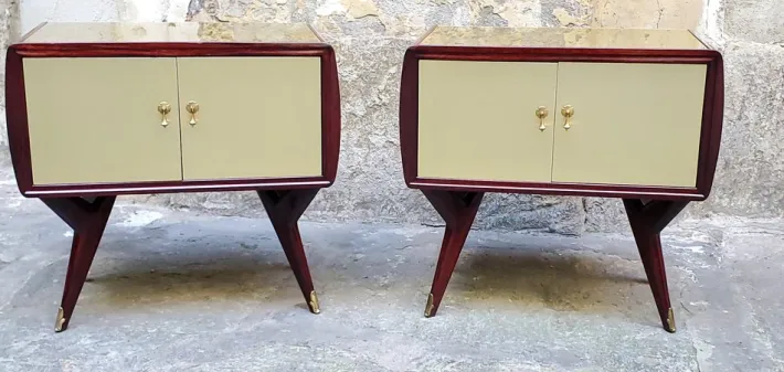 Pamono Bedside Tables, 1950s, Set of 2 Best