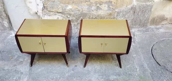 Pamono Bedside Tables, 1950s, Set of 2 Best