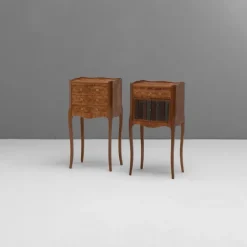 Pamono Bedside Tables, 1930s, Set of 2 New