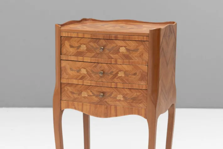 Pamono Bedside Tables, 1930s, Set of 2 New
