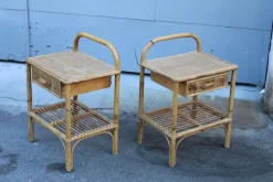 Pamono Bedside Tables with Drawer and Shelf, 1950s, Set of 2 Best