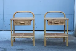 Pamono Bedside Tables with Drawer and Shelf, 1950s, Set of 2 Best