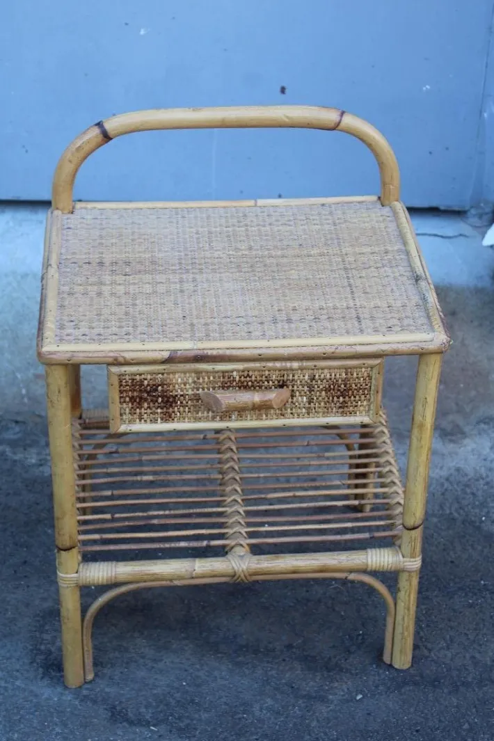 Pamono Bedside Tables with Drawer and Shelf, 1950s, Set of 2 Best