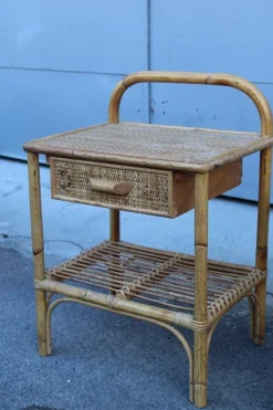 Pamono Bedside Tables with Drawer and Shelf, 1950s, Set of 2 Best