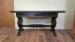 Pamono Beech Desk Table, 1930s
