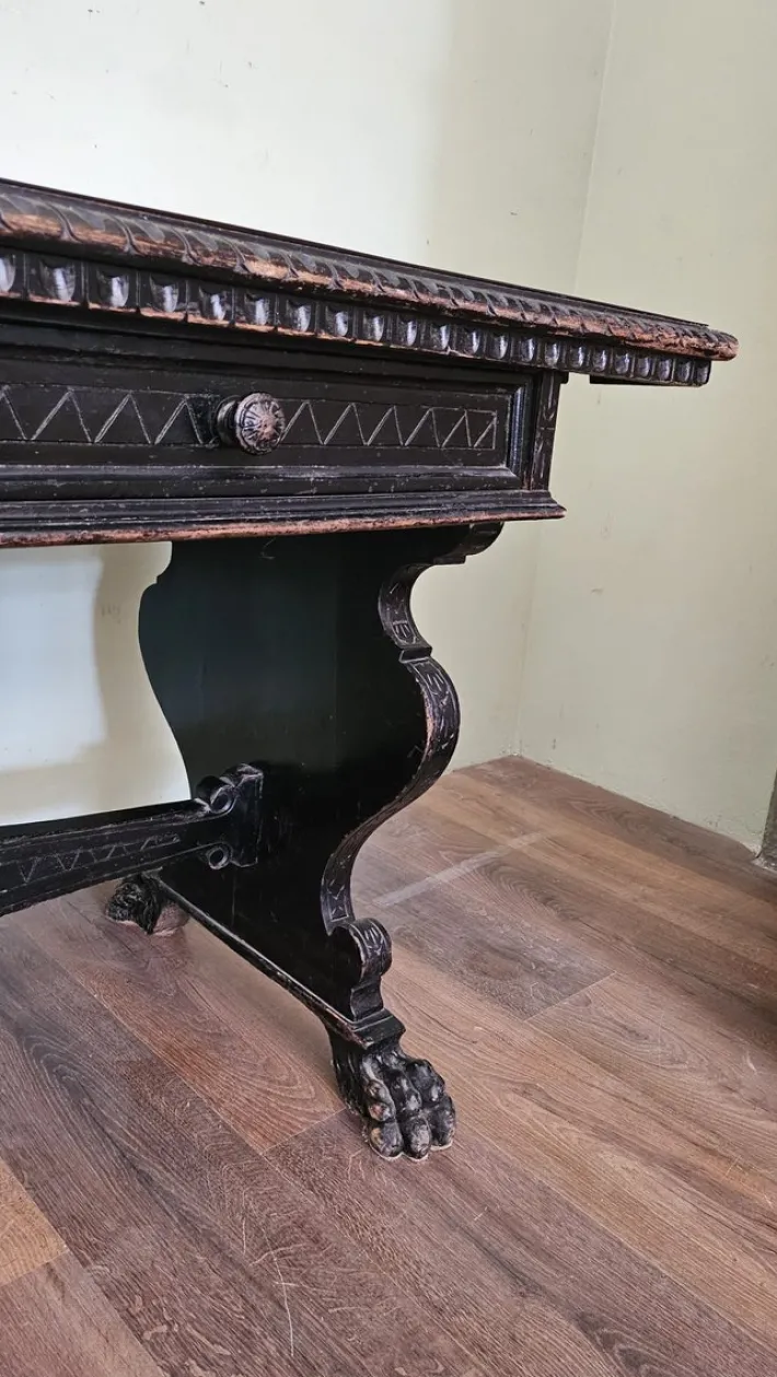 Pamono Beech Desk Table, 1930s