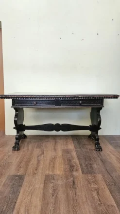 Pamono Beech Desk Table, 1930s