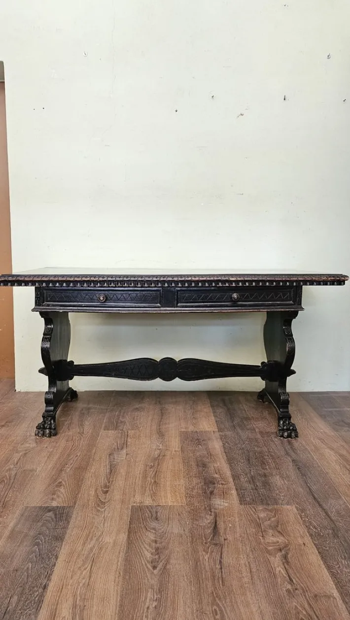Pamono Beech Desk Table, 1930s