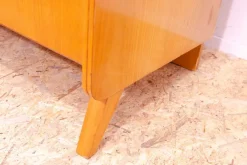 Pamono Beechwood Wardrobe by František Jirák for Tatra Nábytok, 1960s Discount