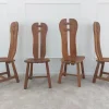 Pamono Belgian Brutalist Chairs by De Puydt, 1960s, Set of 4 Best