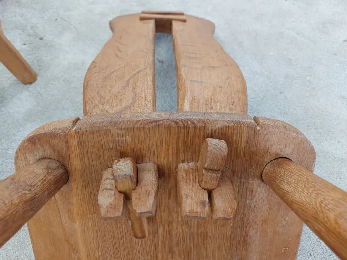 Pamono Belgian Brutalist Chairs by De Puydt, 1960s, Set of 4 Best