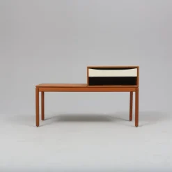 Pamono Bench attributed to Sven Engström and Gunnar Myrstrand for Tingströms, Sweden, 1960s Hot