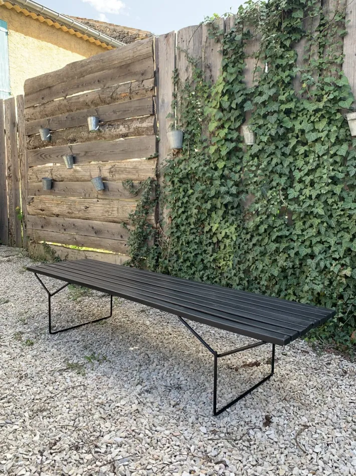 Pamono Bench by Harry Bertoia for Knoll Inc., 1970s Online