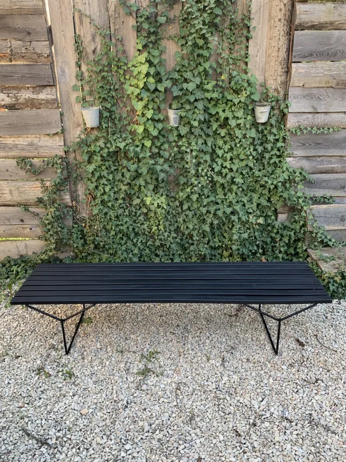 Pamono Bench by Harry Bertoia for Knoll Inc., 1970s Online