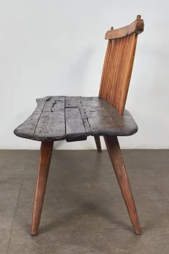 Pamono Bench in the style of George Nakashima, 1960s Best