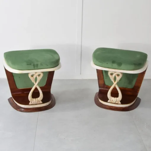Pamono Benches attributed to Pier Luigi Colli, 1940s, Set of 2 Sale