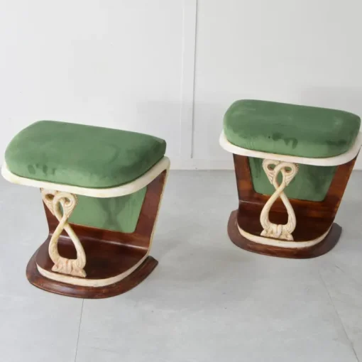 Pamono Benches attributed to Pier Luigi Colli, 1940s, Set of 2 Sale