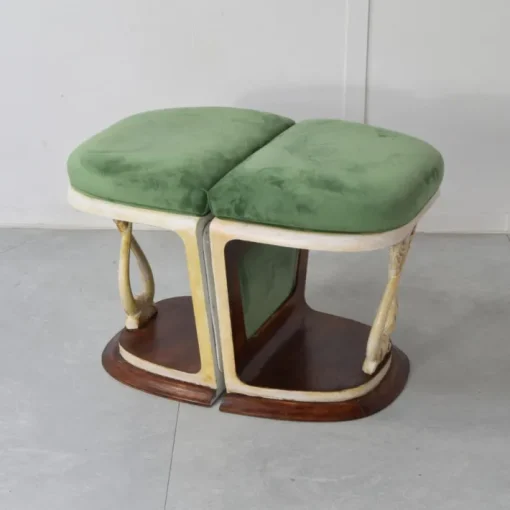 Pamono Benches attributed to Pier Luigi Colli, 1940s, Set of 2 Sale