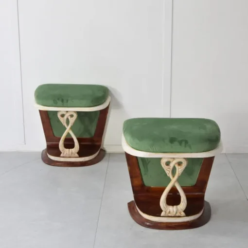 Pamono Benches attributed to Pier Luigi Colli, 1940s, Set of 2 Sale