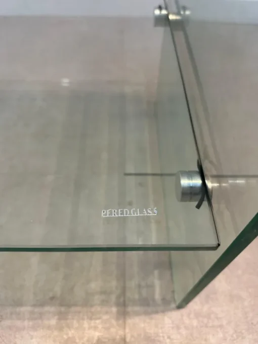 Pamono Bent Glass TV-Table or Console New