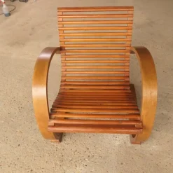 Pamono Bentwood Loungers, 1940s, Set of 2 Sale