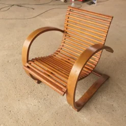Pamono Bentwood Loungers, 1940s, Set of 2 Sale