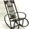 Pamono Bentwood Rocking Chair by Gustav Siegel for Jacob & Josef Kohn, 1910s Online