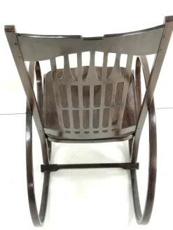 Pamono Bentwood Rocking Chair by Gustav Siegel for Jacob & Josef Kohn, 1910s Online