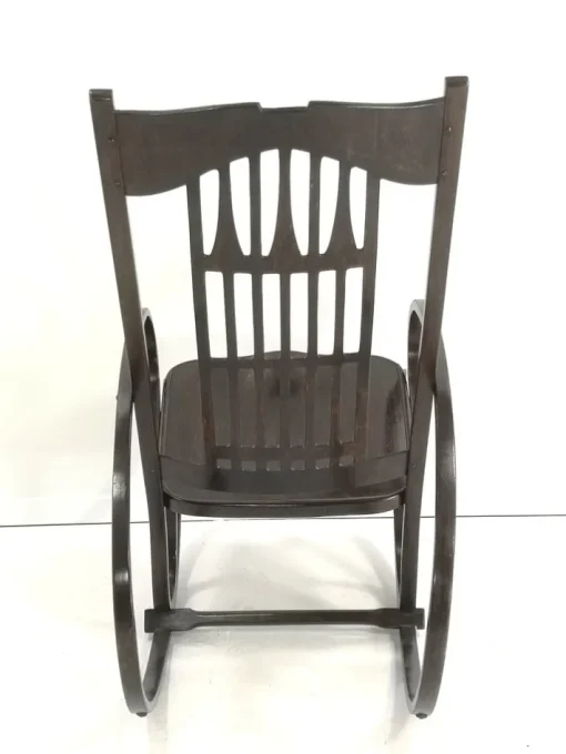 Pamono Bentwood Rocking Chair by Gustav Siegel for Jacob & Josef Kohn, 1910s Online