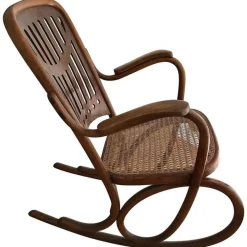 Pamono Bentwood Rocking Chair Nr 71 from Thonet, 1910s